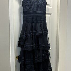 Tadashi Shoji Navy Blue Gown